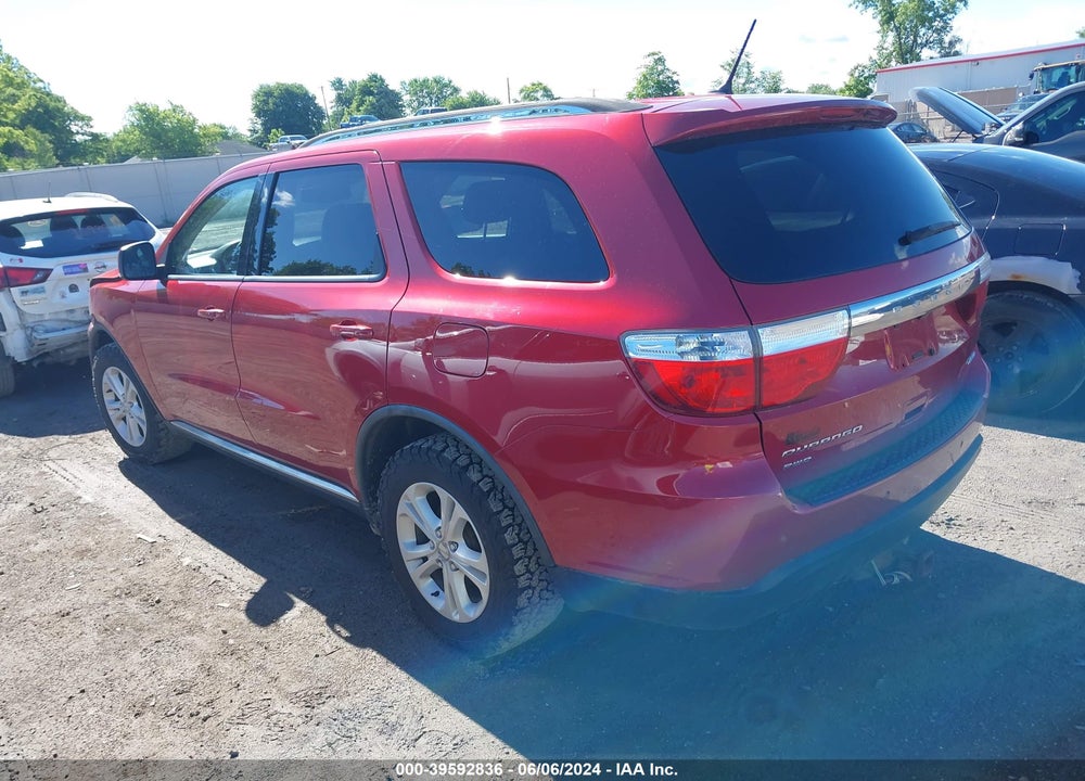 2011 DODGE DURANGO CREW VIN: 1D4RE4GG1BC599238