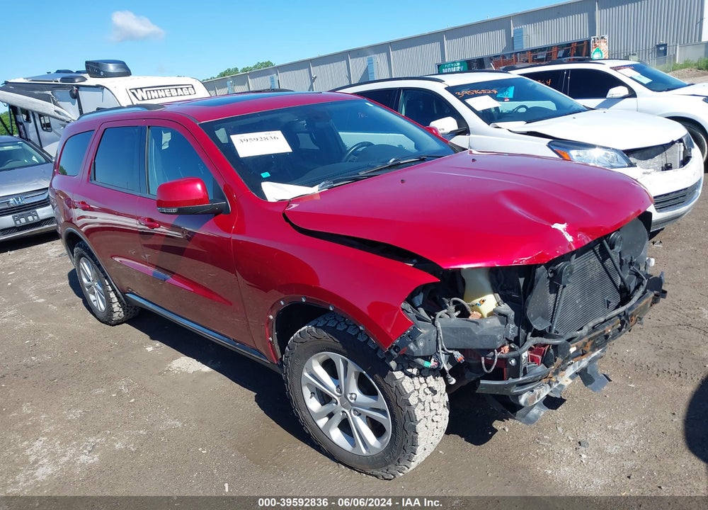 2011 DODGE DURANGO CREW VIN: 1D4RE4GG1BC599238