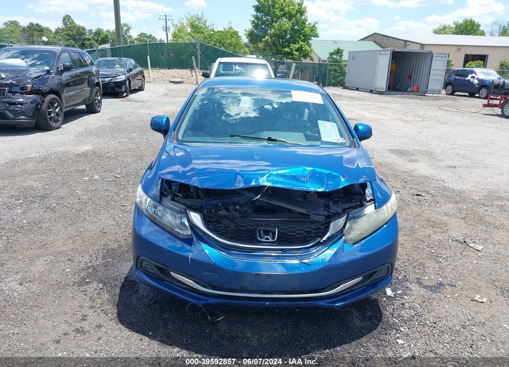 2013 HONDA CIVIC LX VIN: 2HGFB2F58DH530559