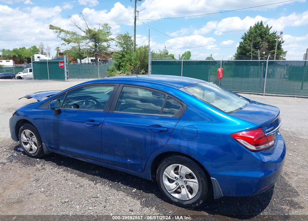 2013 HONDA CIVIC LX VIN: 2HGFB2F58DH530559