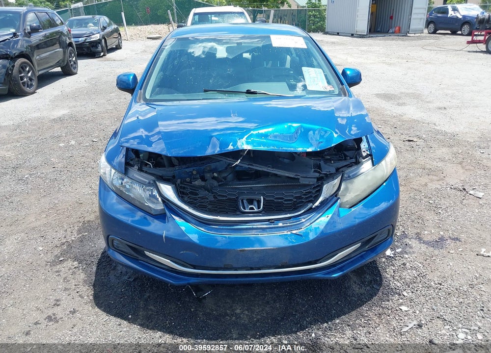 2013 HONDA CIVIC LX VIN: 2HGFB2F58DH530559