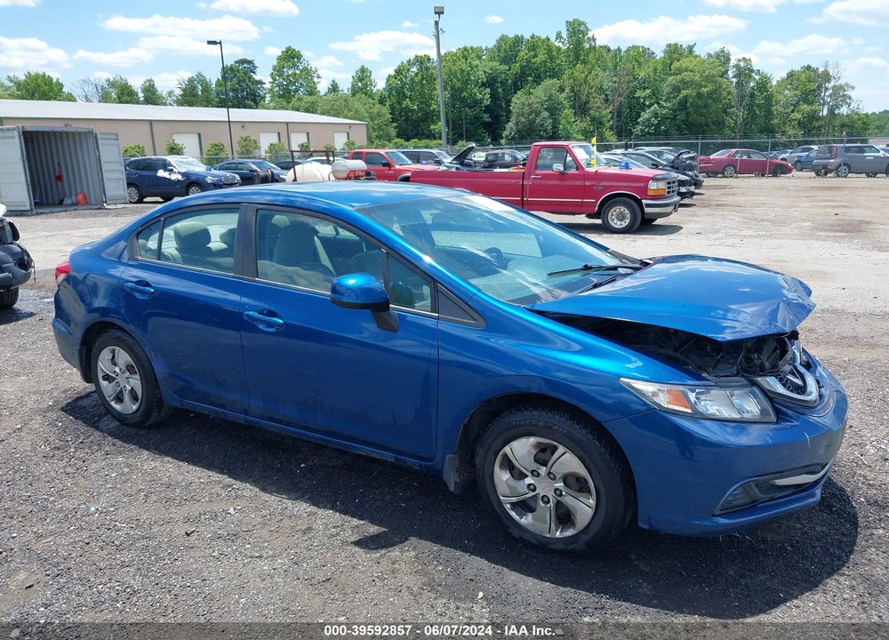 2013 HONDA CIVIC LX VIN: 2HGFB2F58DH530559