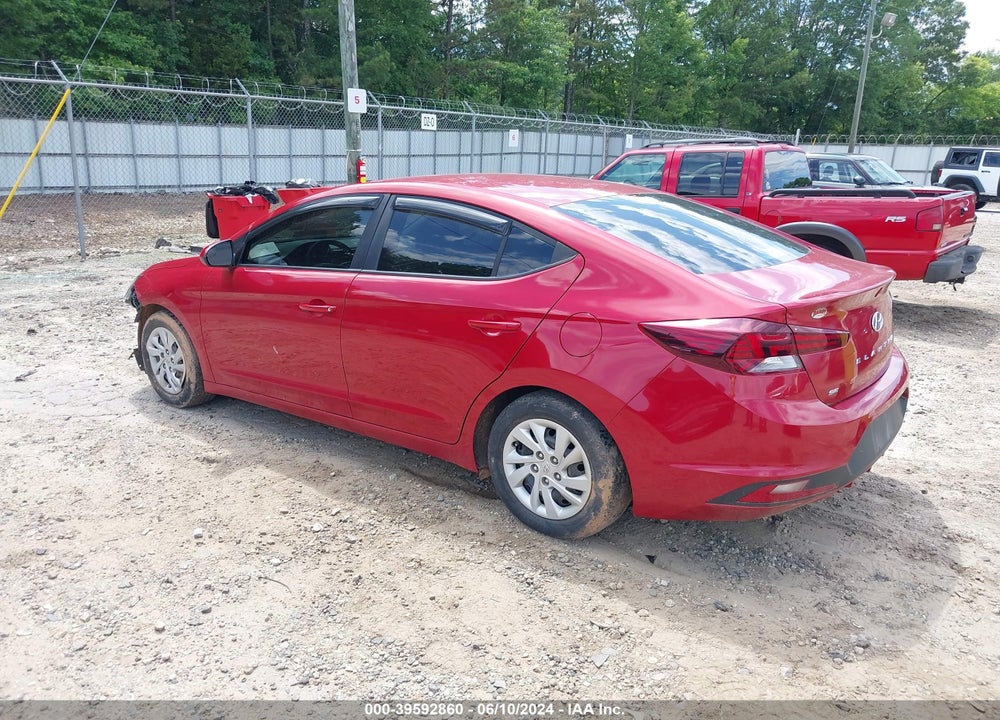 2019 HYUNDAI ELANTRA SE VIN: 5NPD74LF1KH426242