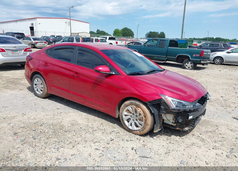 2019 HYUNDAI ELANTRA SE VIN: 5NPD74LF1KH426242