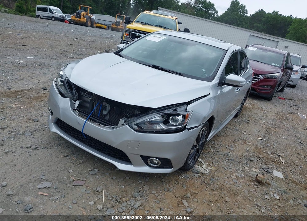 2017 NISSAN SENTRA SR TURBO VIN: 3N1CB7AP0HY232923