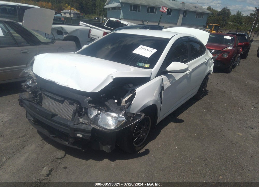 2016 HYUNDAI ACCENT SE VIN: KMHCT4AE2GU017323