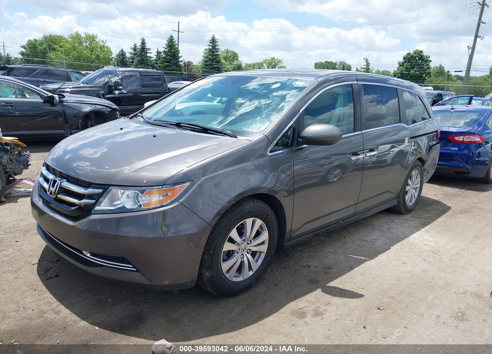 2015 HONDA ODYSSEY EX-L VIN: 5FNRL5H62FB010558