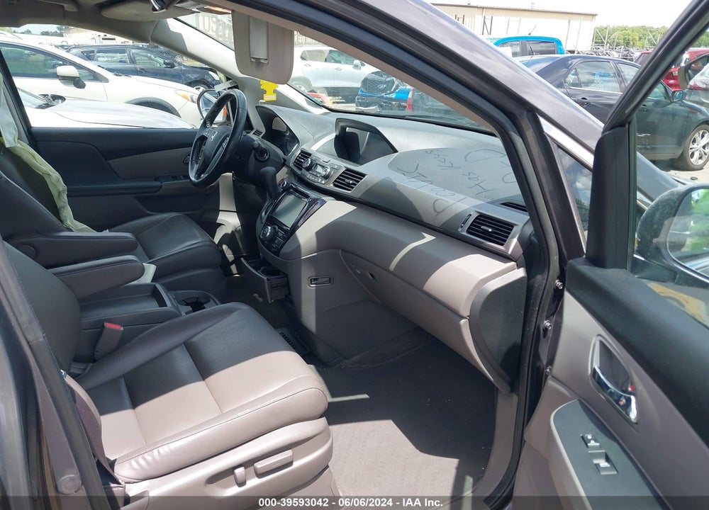 2015 HONDA ODYSSEY EX-L VIN: 5FNRL5H62FB010558