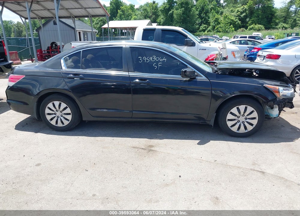 2009 HONDA ACCORD 2.4 LX VIN: 1HGCP26329A095756