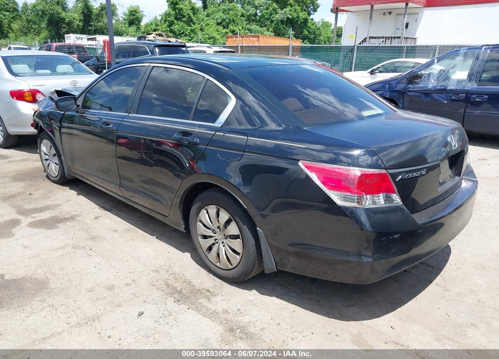 2009 HONDA ACCORD 2.4 LX VIN: 1HGCP26329A095756