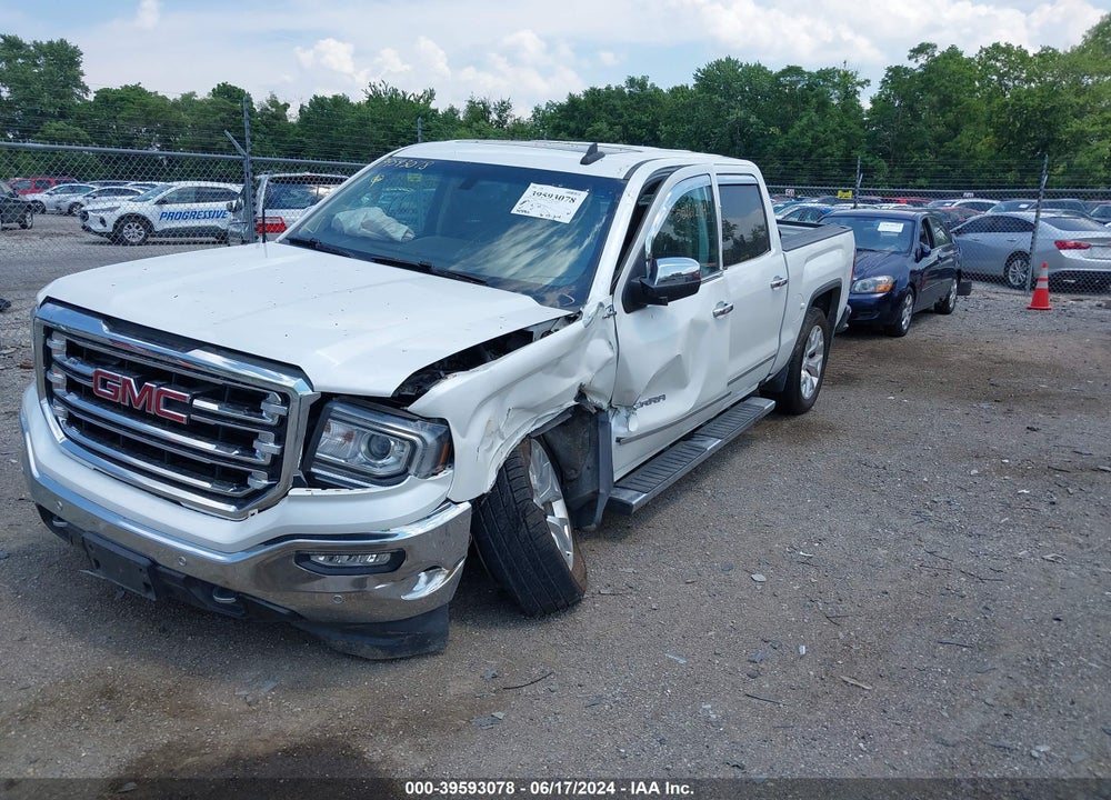 2017 GMC SIERRA 1500 SLT VIN: 3GTU2NEC1HG332550