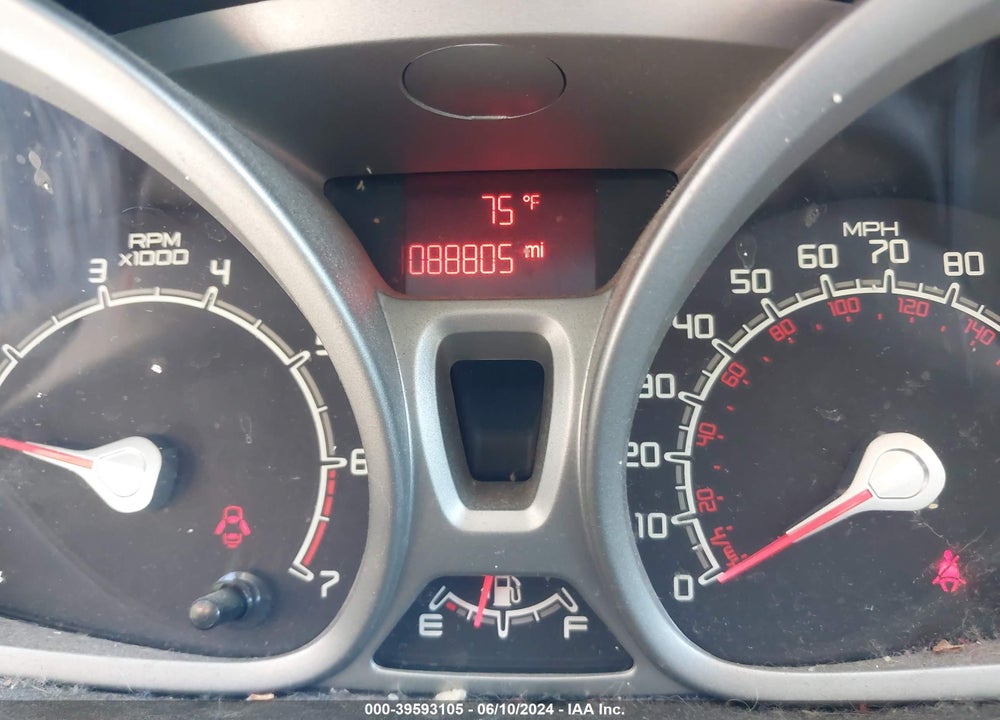 2011 FORD FIESTA SE VIN: 3FADP4EJ5BM221329