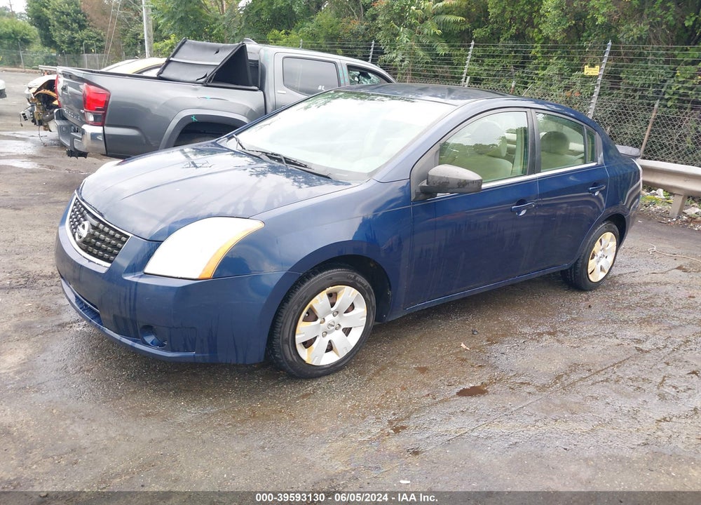 2008 NISSAN SENTRA 2.0 VIN: 3N1AB61E08L735851