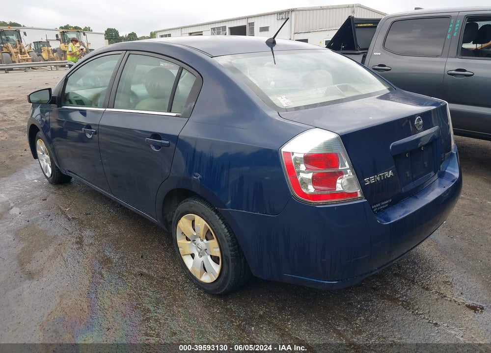 2008 NISSAN SENTRA 2.0 VIN: 3N1AB61E08L735851