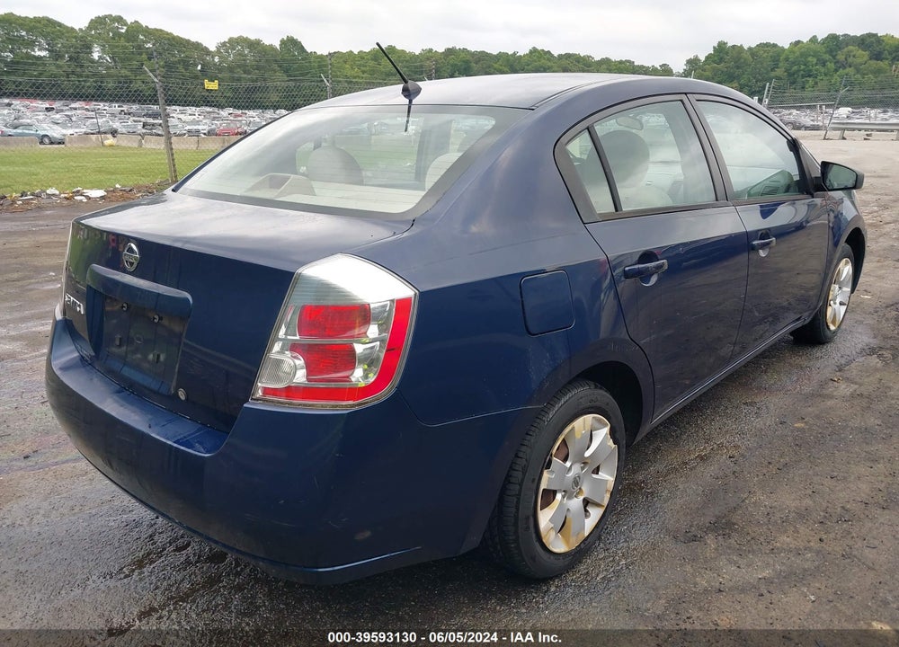 2008 NISSAN SENTRA 2.0 VIN: 3N1AB61E08L735851