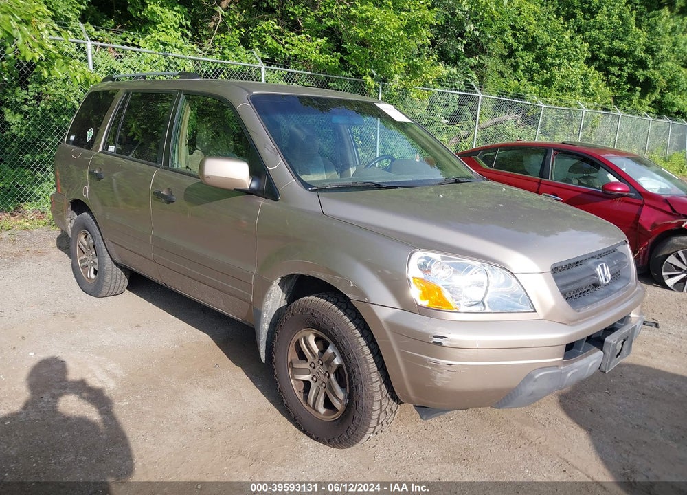 2004 HONDA PILOT EX VIN: 2HKYF18414H612067