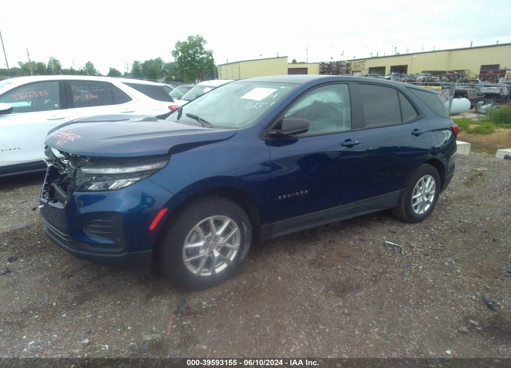 2022 CHEVROLET EQUINOX AWD LS VIN: 3GNAXSEV9NS207655