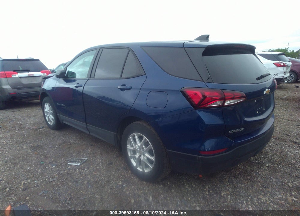 2022 CHEVROLET EQUINOX AWD LS VIN: 3GNAXSEV9NS207655