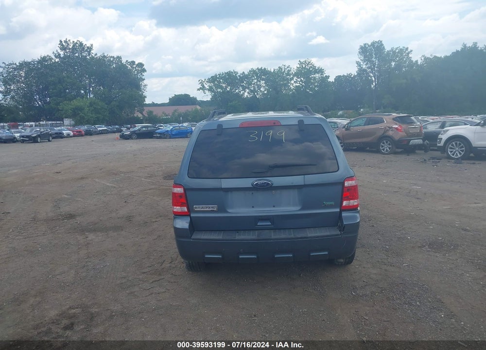 2011 FORD ESCAPE XLT VIN: 1FMCU9DG1BKC38021