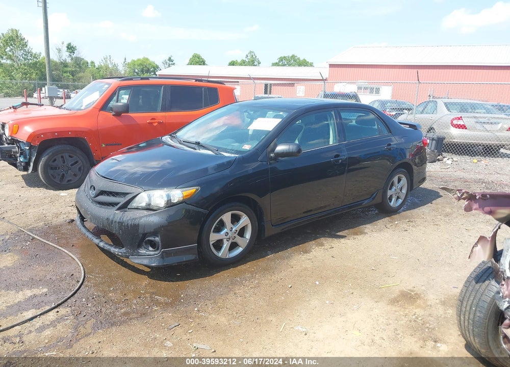2012 TOYOTA COROLLA S VIN: 5YFBU4EE4CP058762