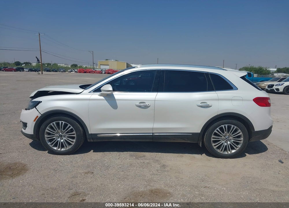2018 LINCOLN MKX RESERVE VIN: 2LMPJ6LR1JBL23238