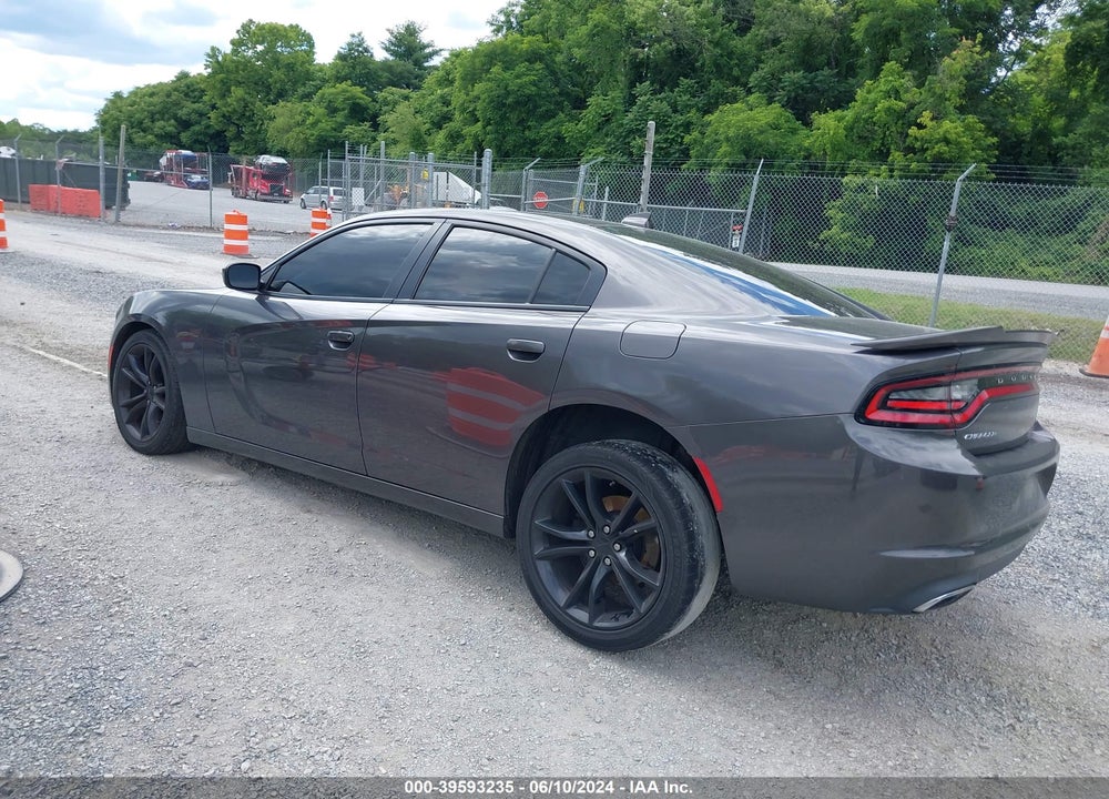 2017 DODGE CHARGER SXT RWD VIN: 2C3CDXHG0HH615266