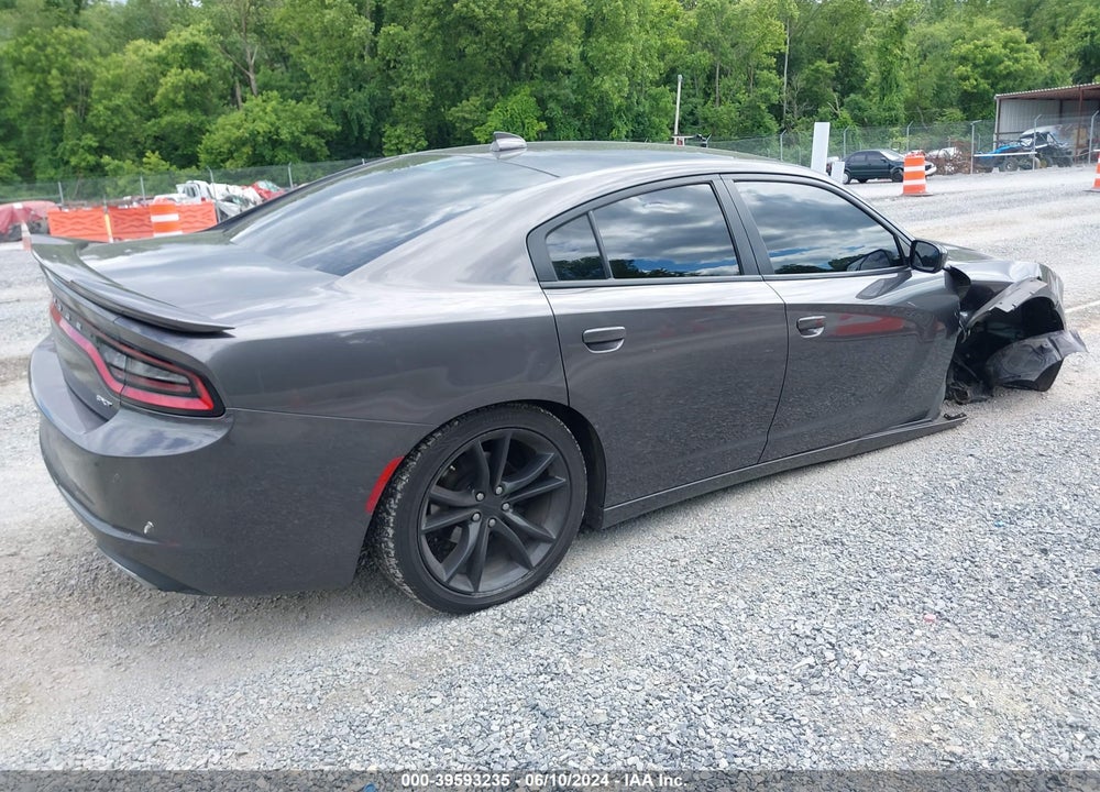 2017 DODGE CHARGER SXT RWD VIN: 2C3CDXHG0HH615266