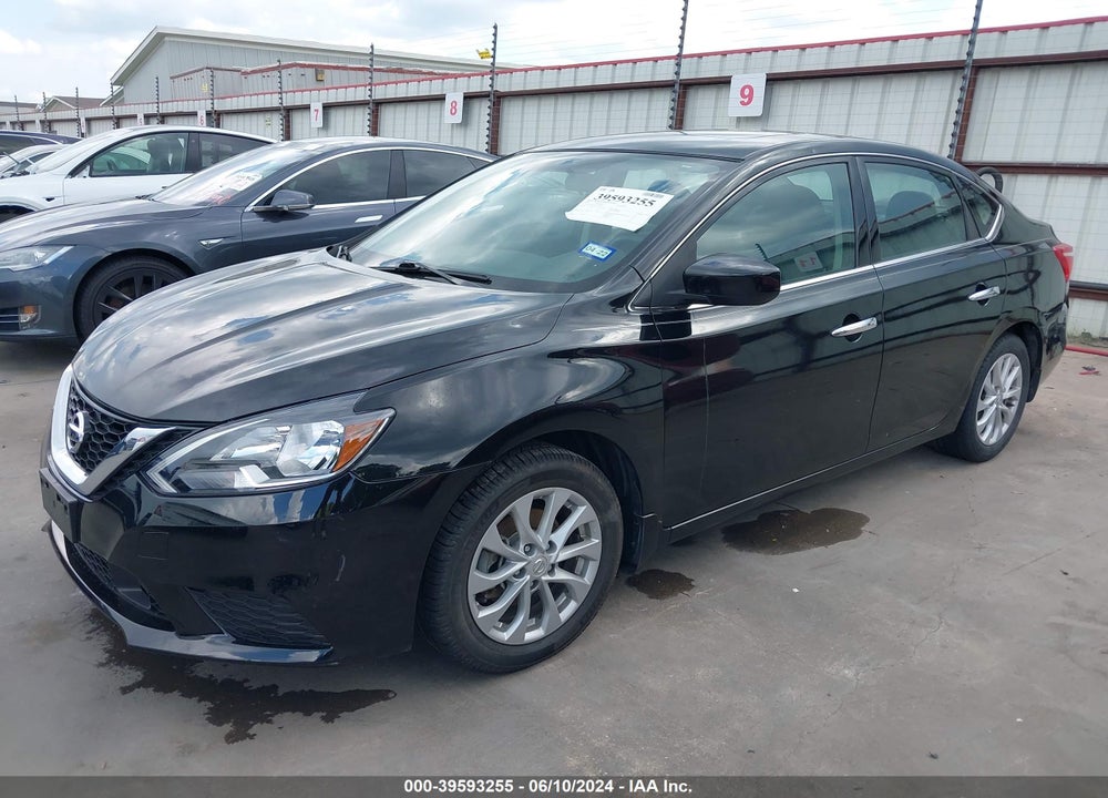 2018 NISSAN SENTRA SV VIN: 3N1AB7AP6JY302986