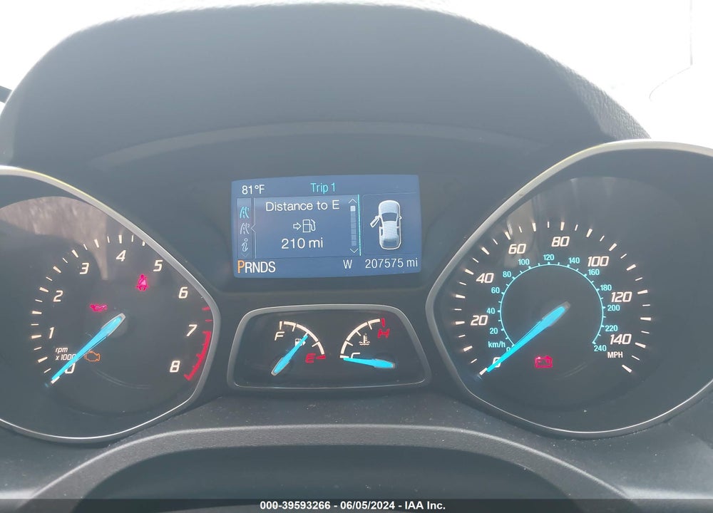 2015 FORD ESCAPE SE VIN: 1FMCU9GX0FUA50922