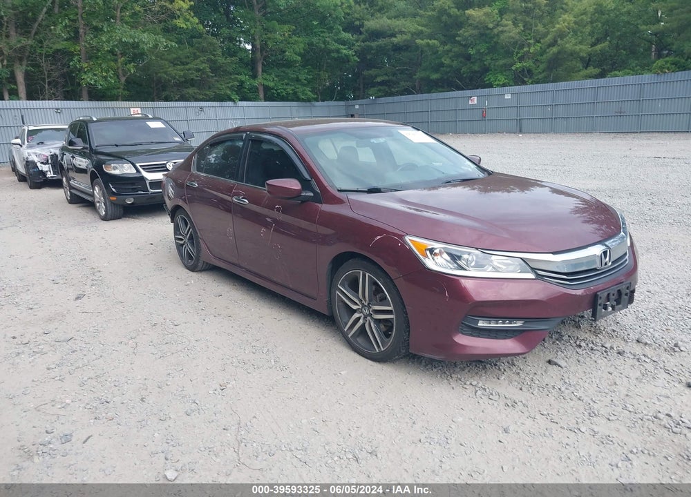 2016 HONDA ACCORD SPORT VIN: 1HGCR2F53GA146450