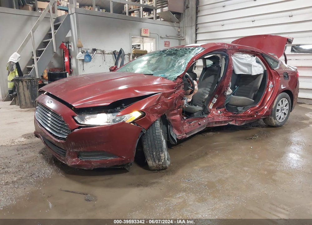 2014 FORD FUSION S VIN: 3FA6P0G73ER282186