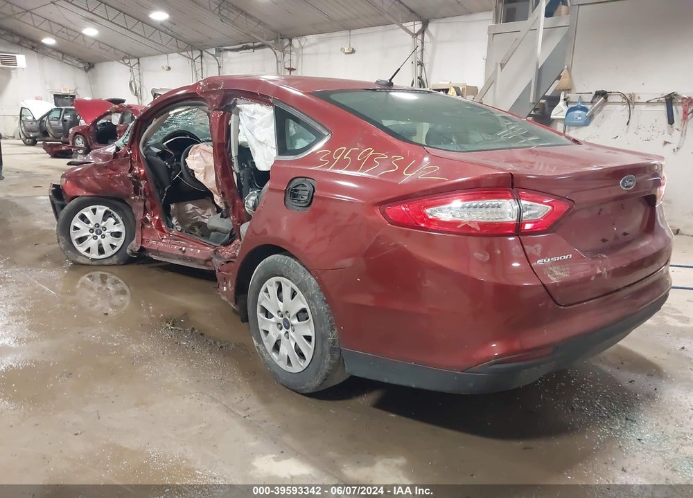 2014 FORD FUSION S VIN: 3FA6P0G73ER282186