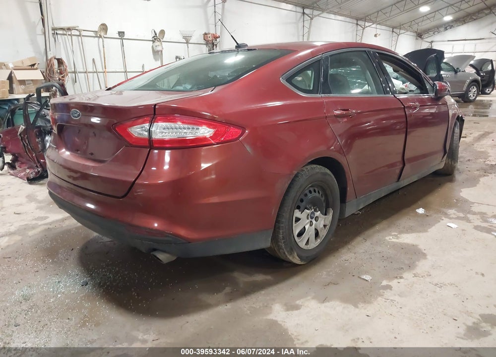 2014 FORD FUSION S VIN: 3FA6P0G73ER282186
