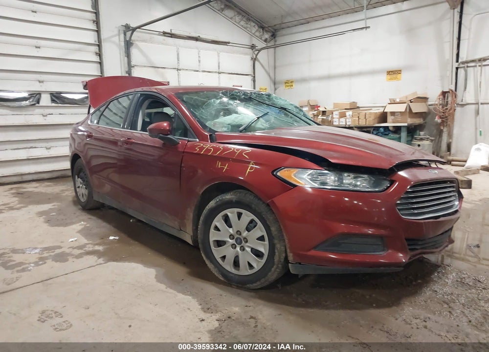 2014 FORD FUSION S VIN: 3FA6P0G73ER282186