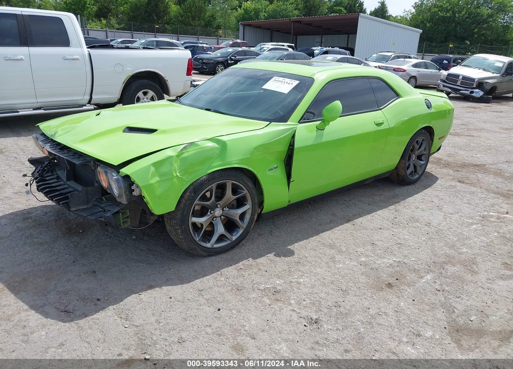 2015 DODGE CHALLENGER R/T VIN: 2C3CDZAT7FH805131