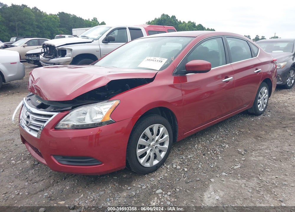 2015 NISSAN SENTRA FE+ S/S/SL/SR/SV VIN: 3N1AB7AP6FY258446