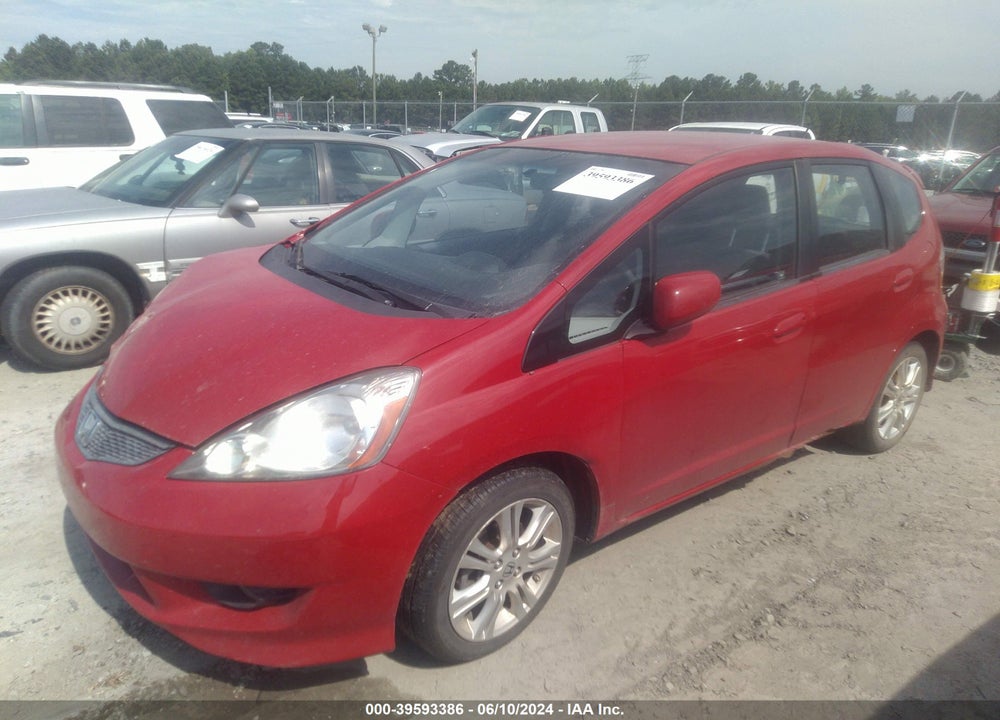 2009 HONDA FIT SPORT VIN: JHMGE88489C006080