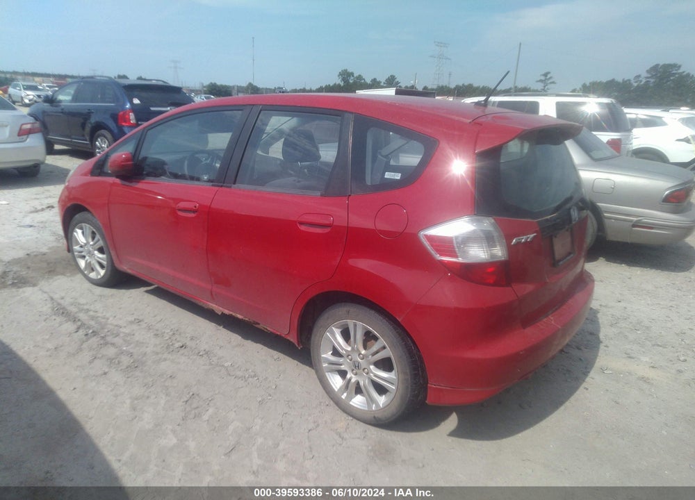 2009 HONDA FIT SPORT VIN: JHMGE88489C006080
