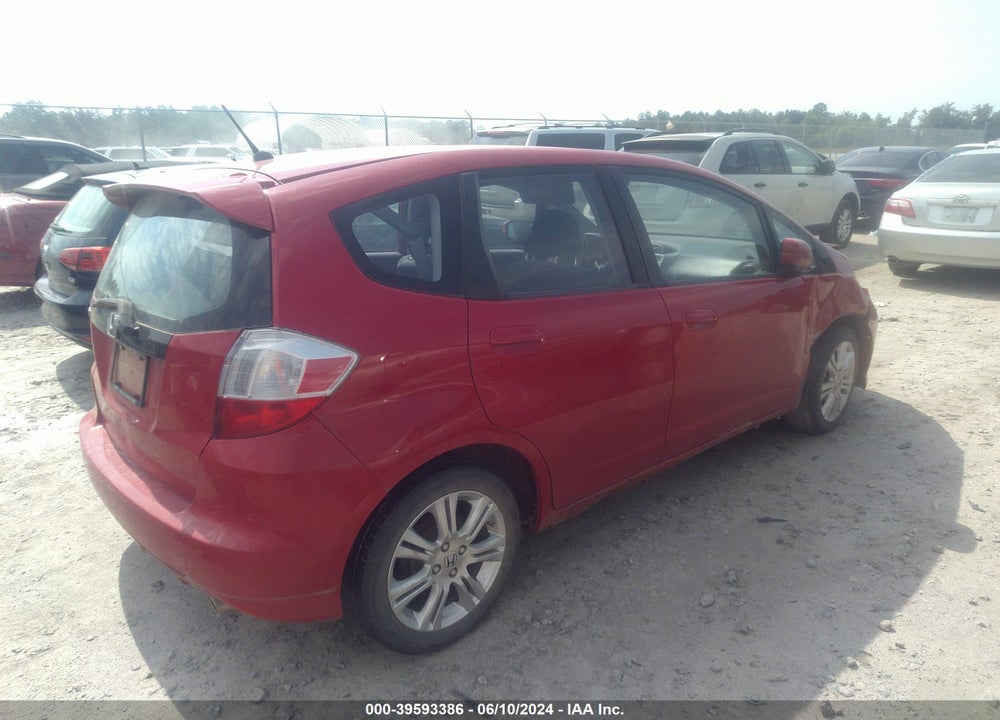 2009 HONDA FIT SPORT VIN: JHMGE88489C006080