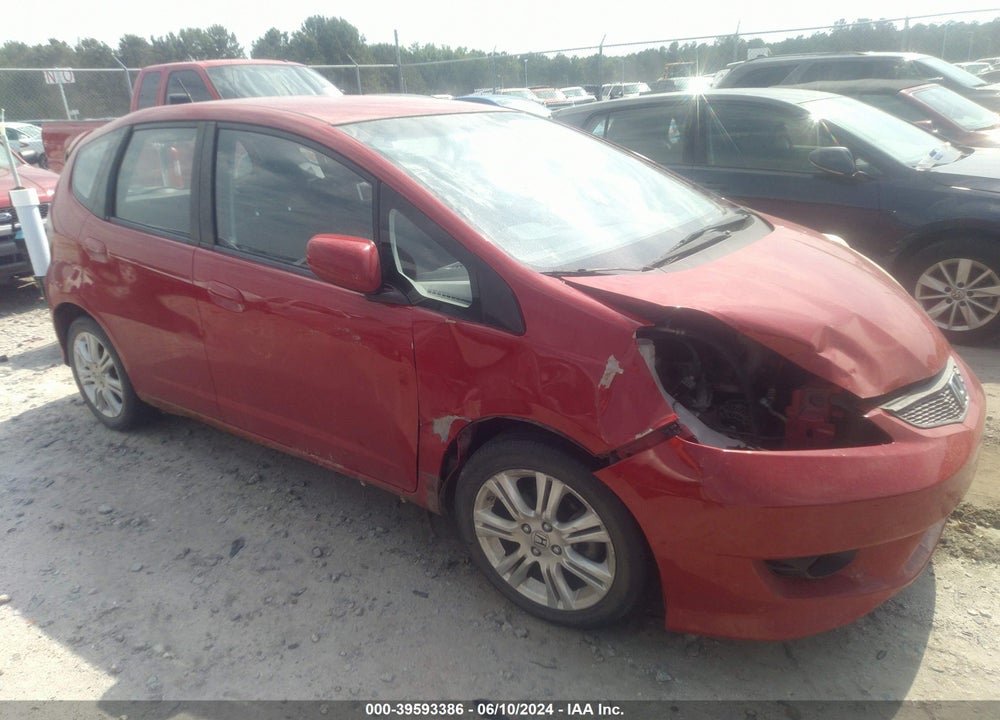 2009 HONDA FIT SPORT VIN: JHMGE88489C006080