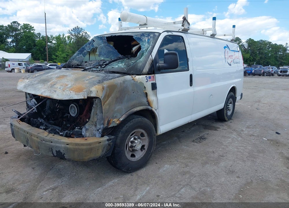 2010 CHEVROLET EXPRESS 2500 WORK VAN VIN: 1GCZGFBG5A1165747
