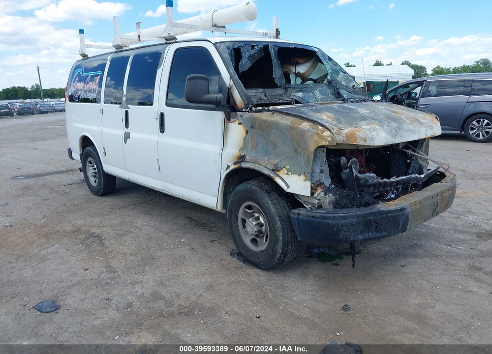 2010 CHEVROLET EXPRESS 2500 WORK VAN VIN: 1GCZGFBG5A1165747