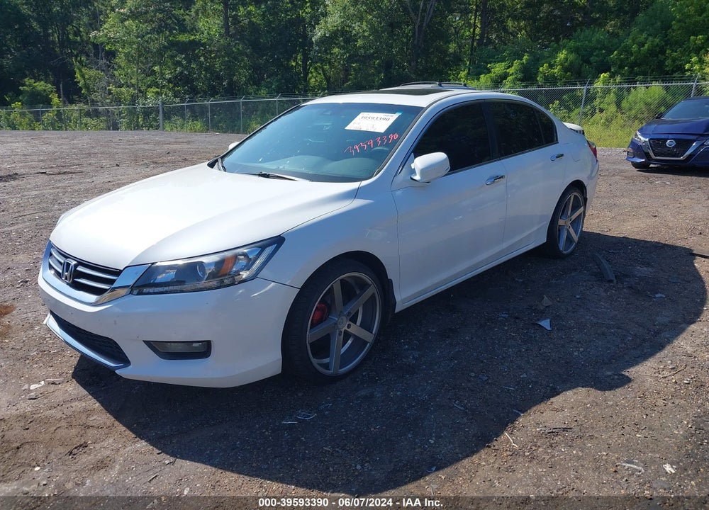 2014 HONDA ACCORD EX-L V-6 VIN: 1HGCR3F80EA029664