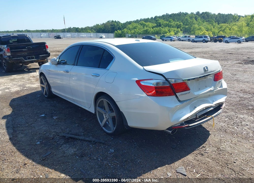 2014 HONDA ACCORD EX-L V-6 VIN: 1HGCR3F80EA029664
