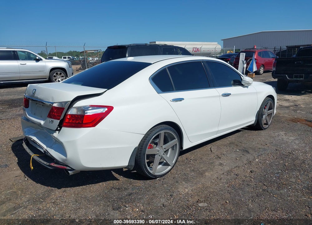 2014 HONDA ACCORD EX-L V-6 VIN: 1HGCR3F80EA029664