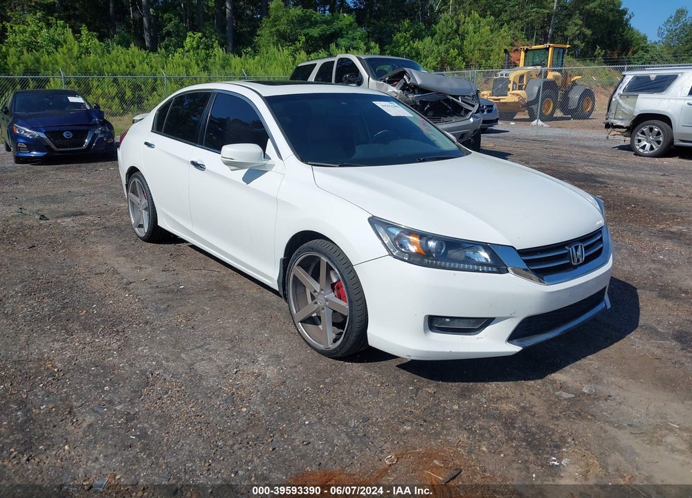 2014 HONDA ACCORD EX-L V-6 VIN: 1HGCR3F80EA029664
