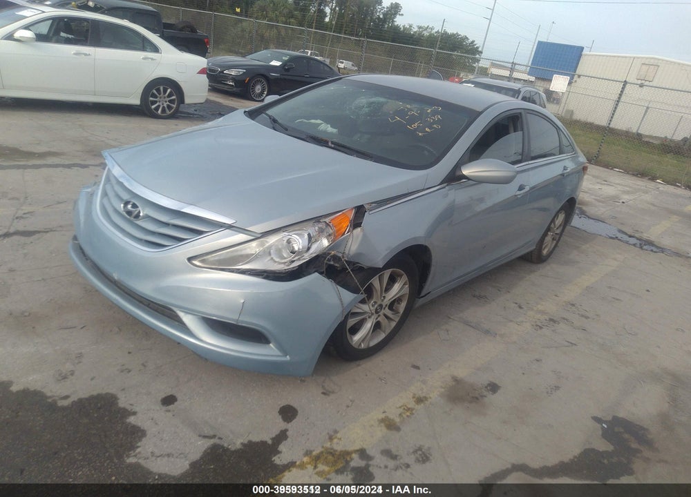 2011 HYUNDAI SONATA GLS VIN: 5NPEB4AC4BH043309