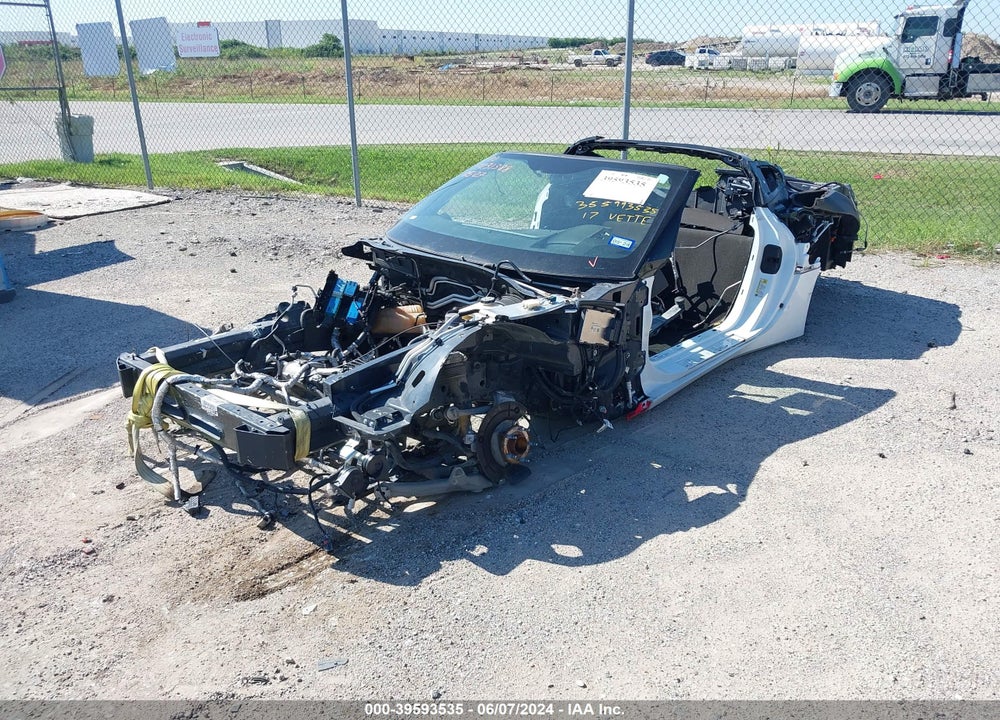 2017 CHEVROLET CORVETTE STINGRAY Z51 VIN: 1G1YK2D79H5102002