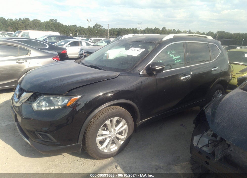 2015 NISSAN ROGUE SV VIN: 5N1AT2MV0FC912353
