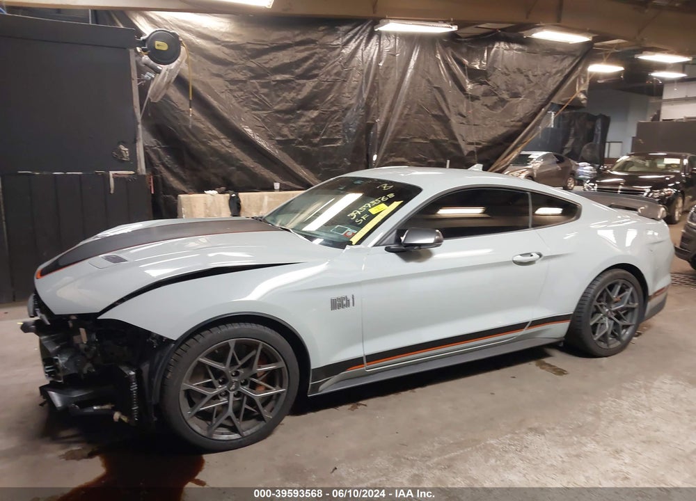 2022 FORD MUSTANG MACH 1 FASTBACK VIN: 1FA6P8R02N5552297